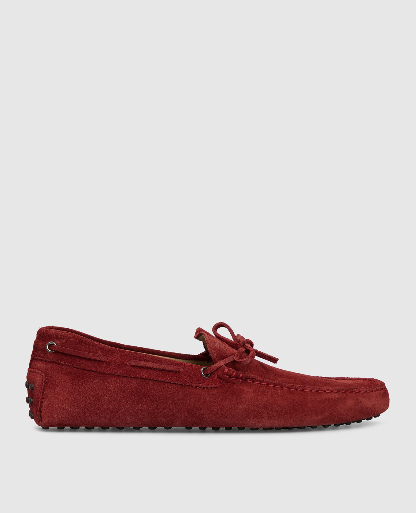 

Красные замшевые мокасины Tods, Красный, Мокасины