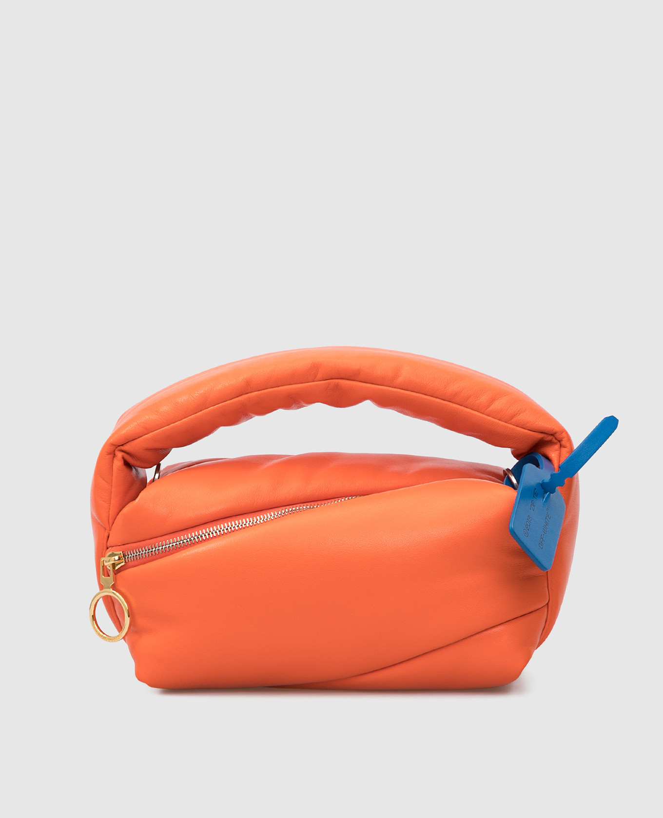 

Оранжевая кожаная сумка Pump Pouch, Оранжевый, Сумки через плечо