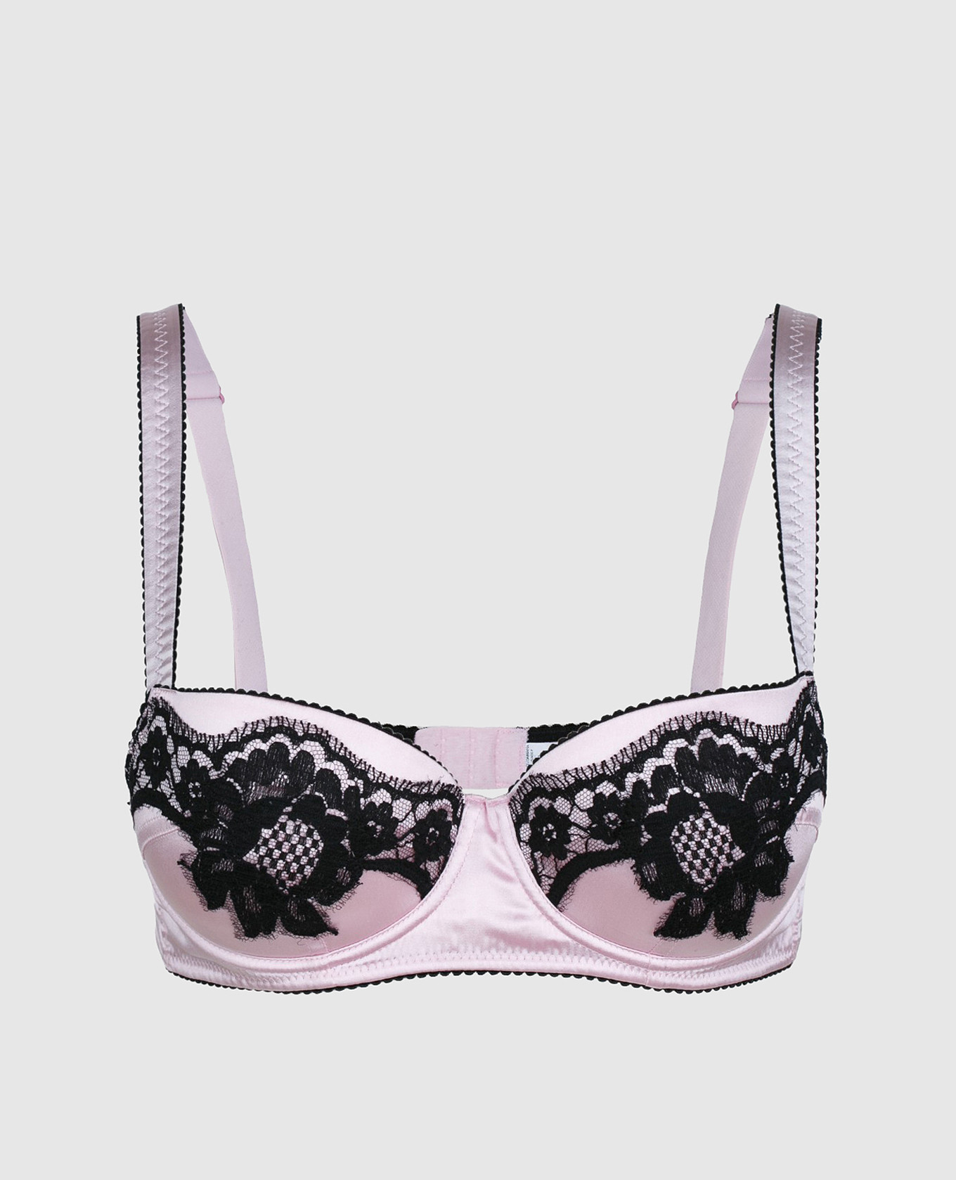 Shop Dolce & Gabbana Silk Plain Lace Bras (O1A19TFUADGW0001,  O1A19TFUADGN0000) by daru-m