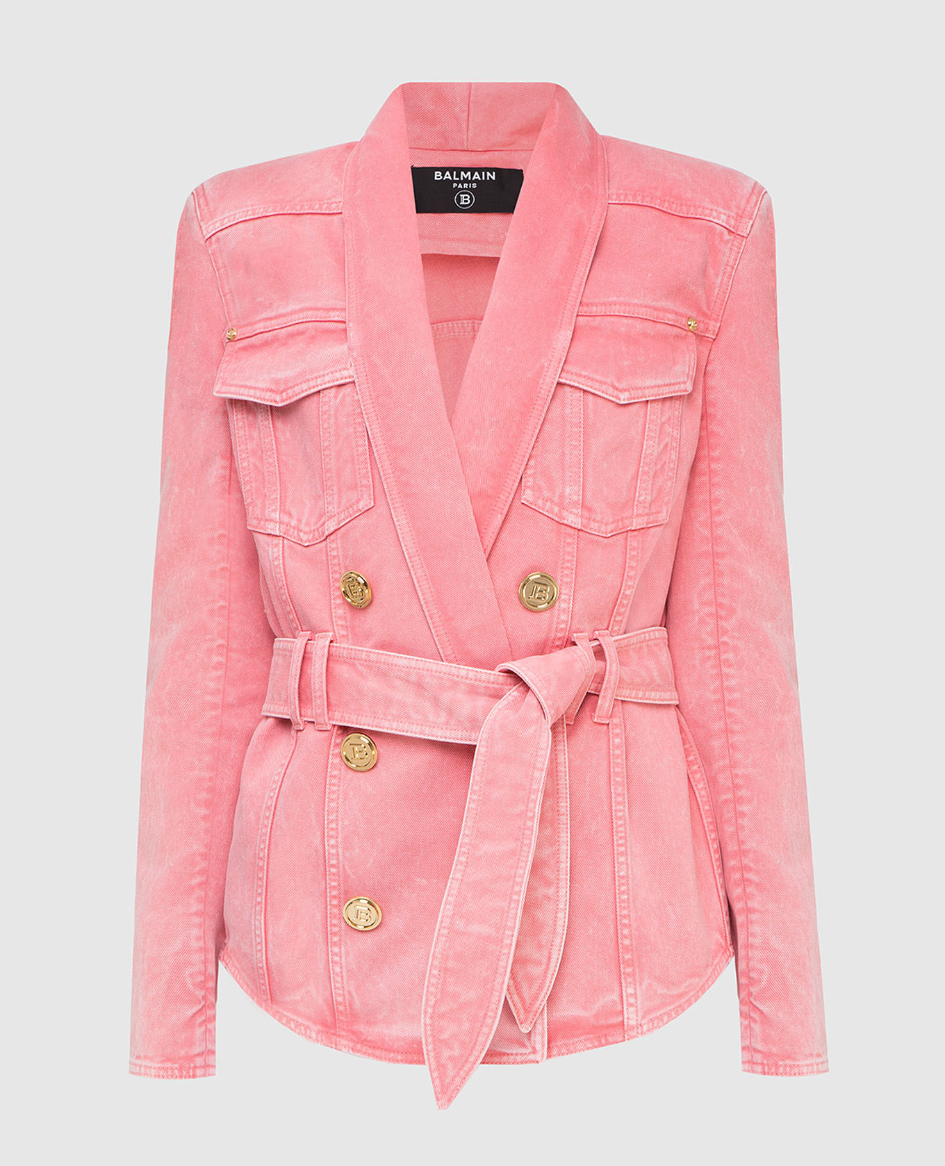 

Розовая куртка Balmain, Розовый, Куртки