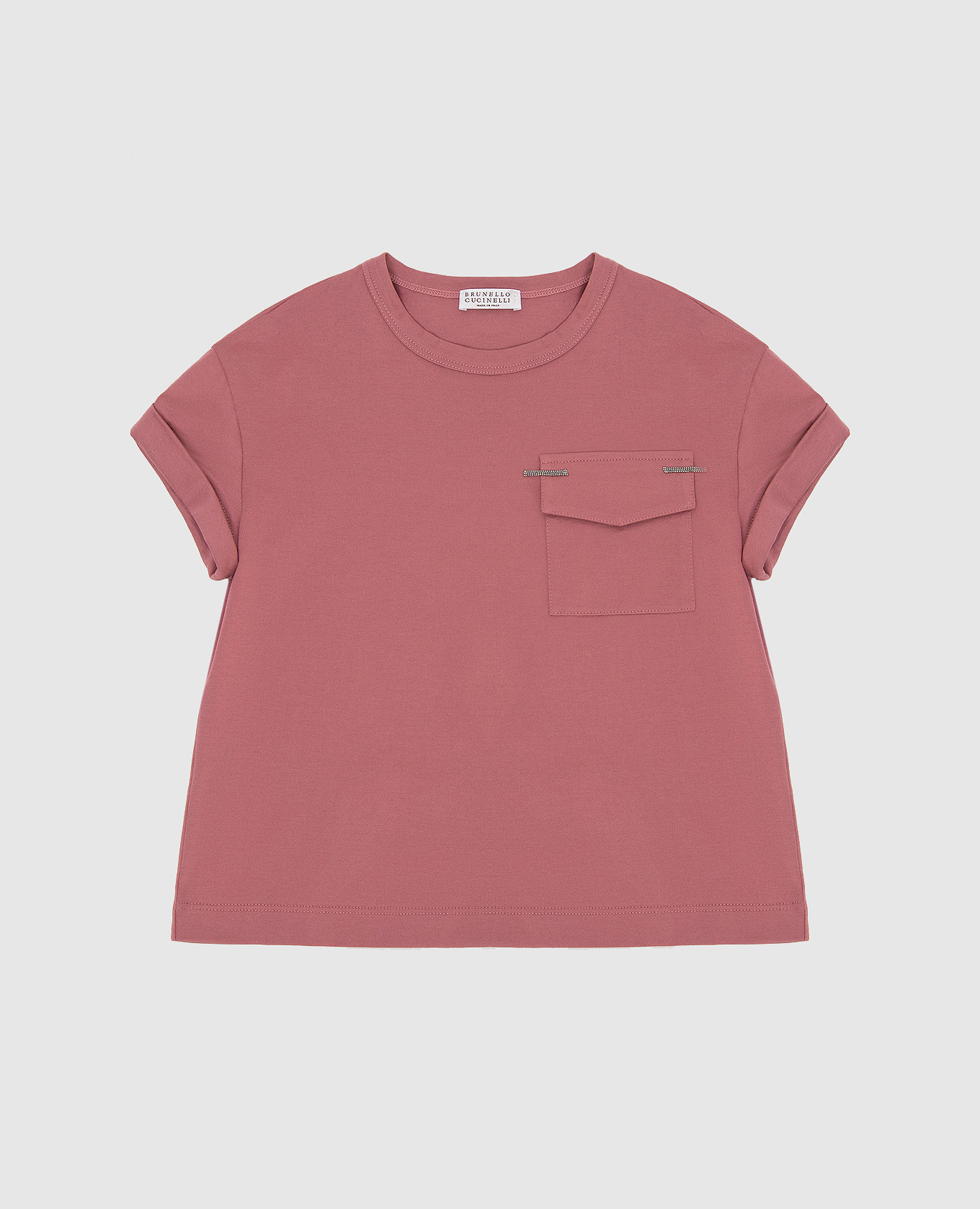 Детская розовая футболка
