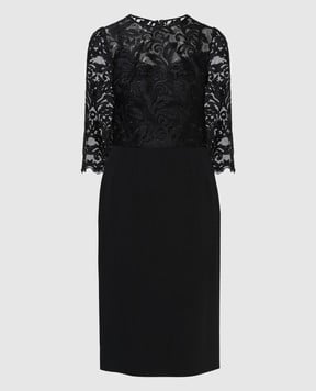 Dolce&Gabbana Черное платье F6VV0TFURDV