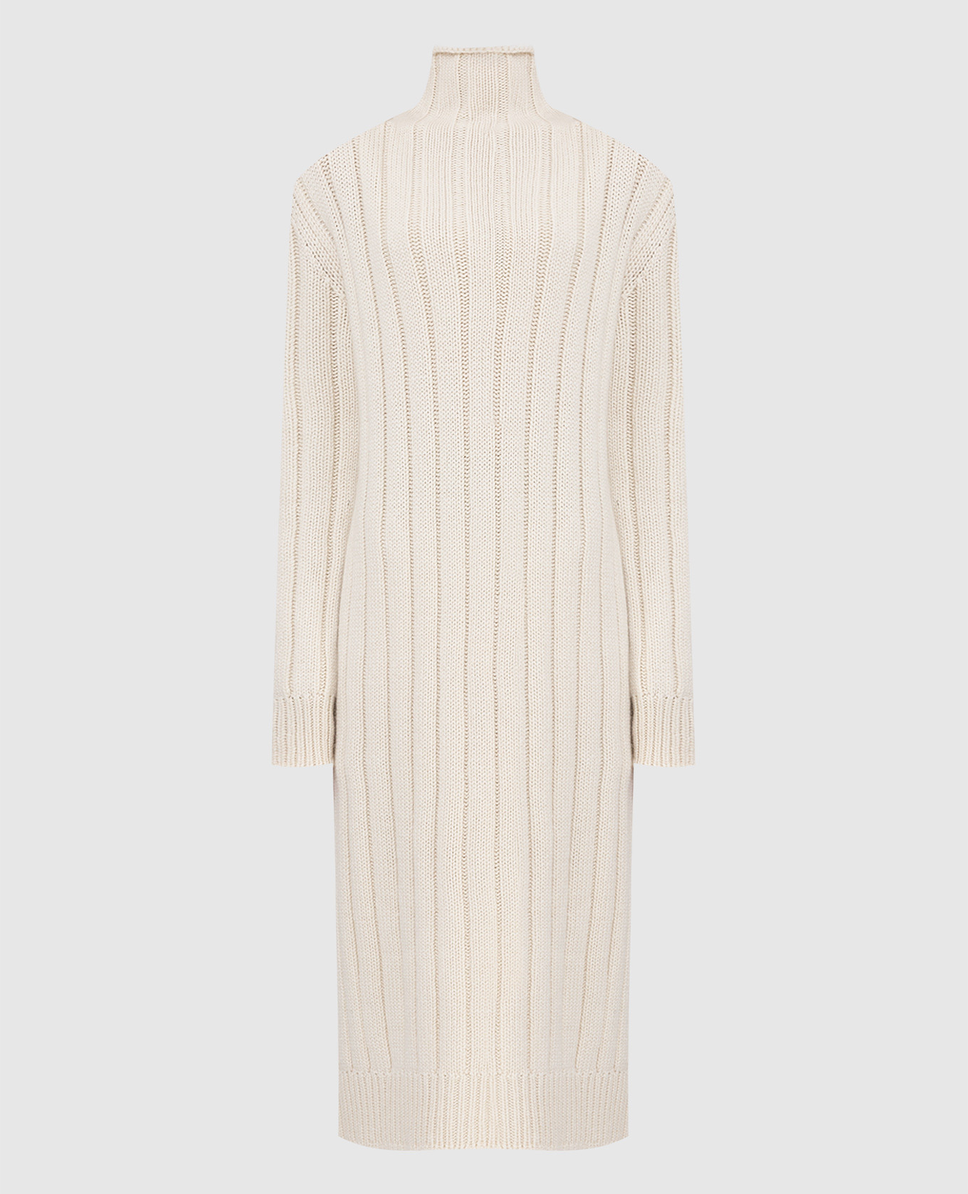 

Платье Doа из кашемира с разрезами, Светло-бежевый, Повседневные платья