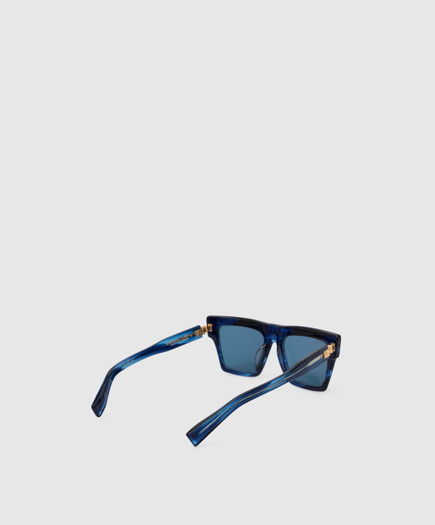 Balmain Темно-синие солнцезащитные очки BPS121D54 изображение 5