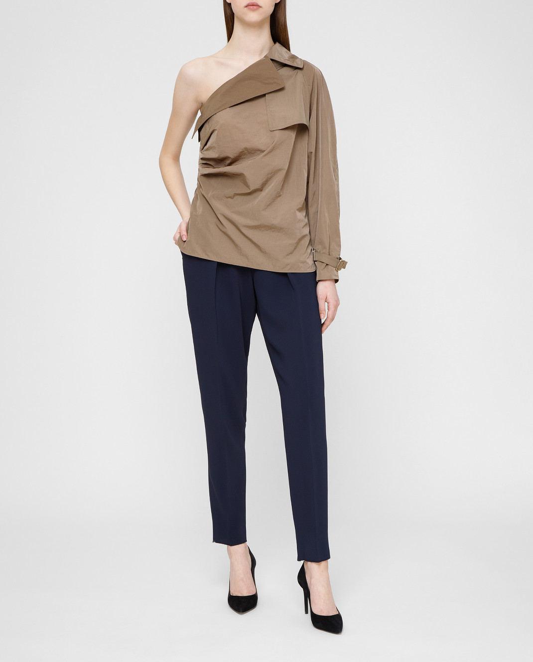 Max Mara Sportmax - Темно-синие брюки OTTOBRE купить в Symbol
