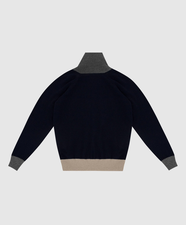 Brunello Cucinelli Детский свитер из кашемира B22M10503C изображение 2