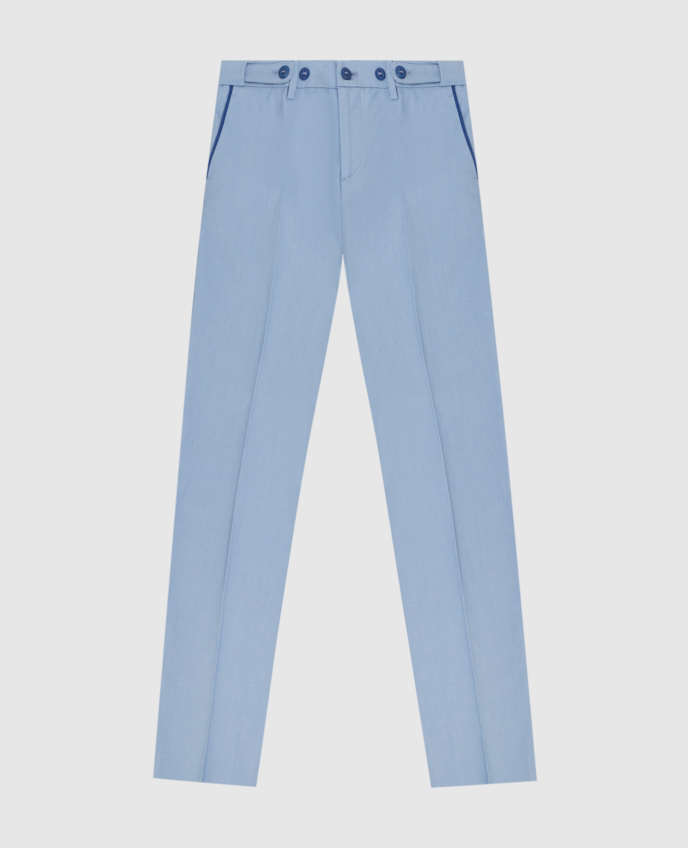 Baby blue trousers