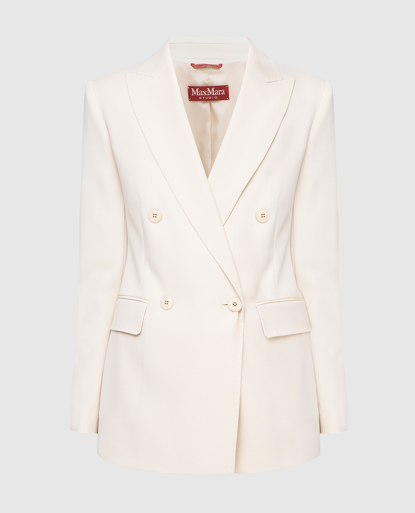 

Светло-бежевый жакет из шерсти Max Mara, Жакеты