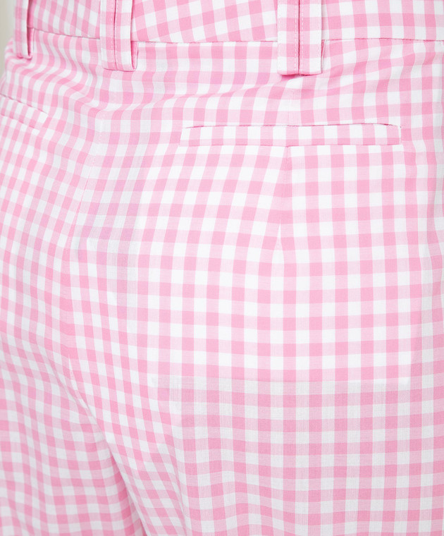 Balmain Розовые брюки VF15172C274 изображение 5