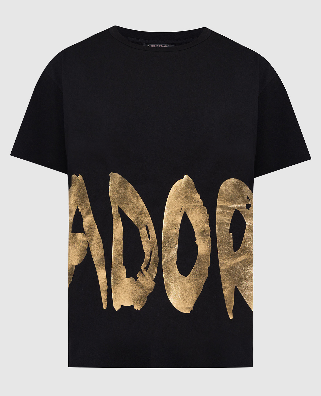 

Черная футболка Vampa с принтом, Черный, Футболки