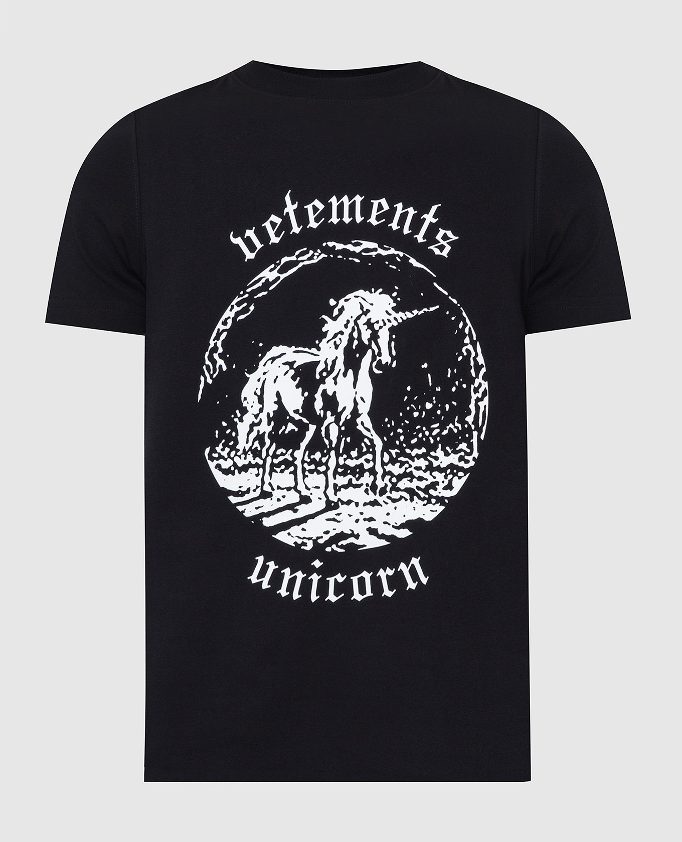 

Черная футболка с принтом Unicorn, Черный, Футболки