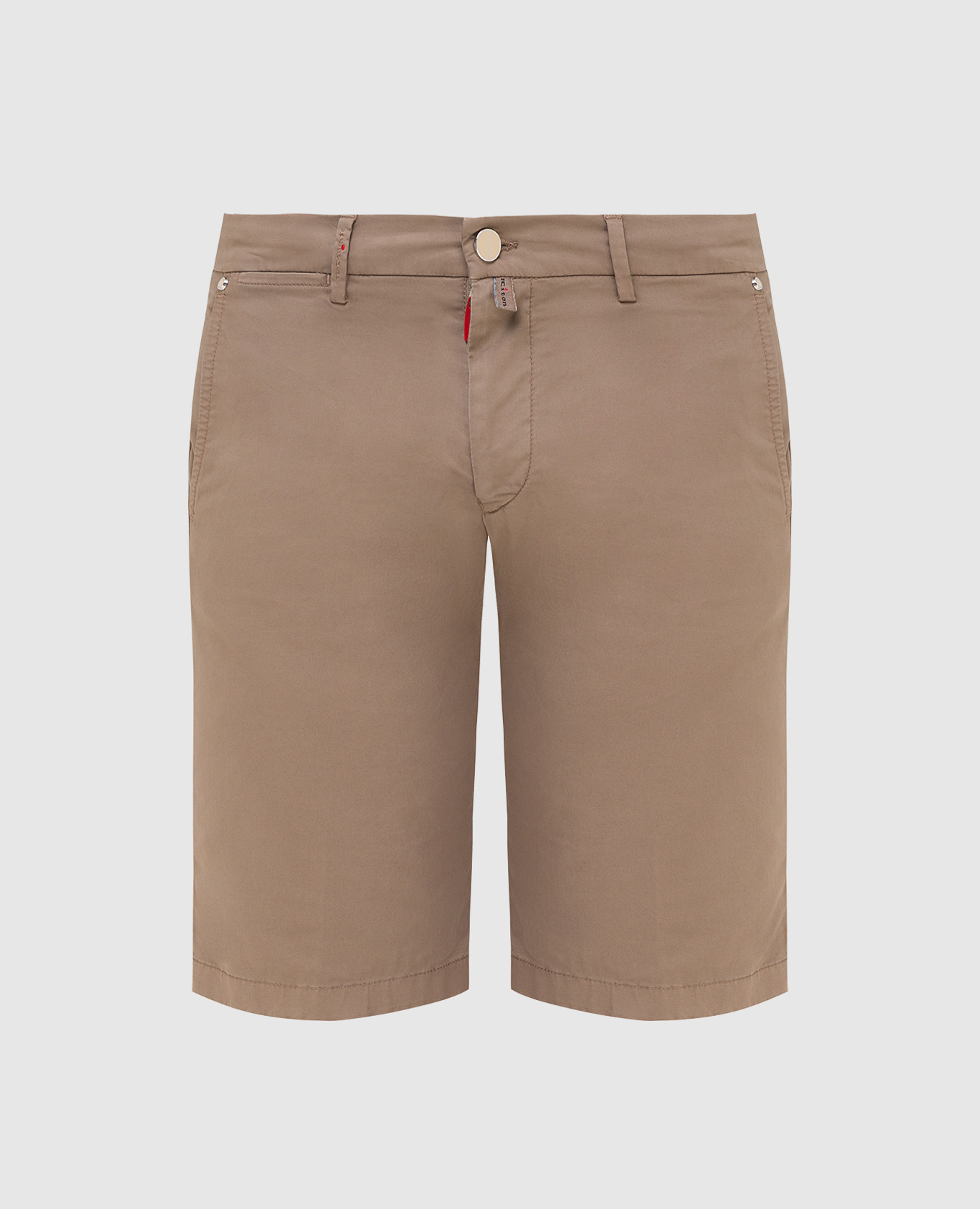 

Бежевые шорты Kiton, Бежевый, Шорты