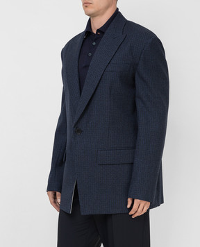 Valentino Блейзер из  шерсти в клетку WV3CEC607N3