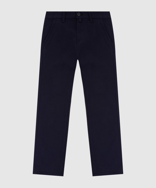 Stefano Ricci Children's dark blue trousers YUT7400070GF0004