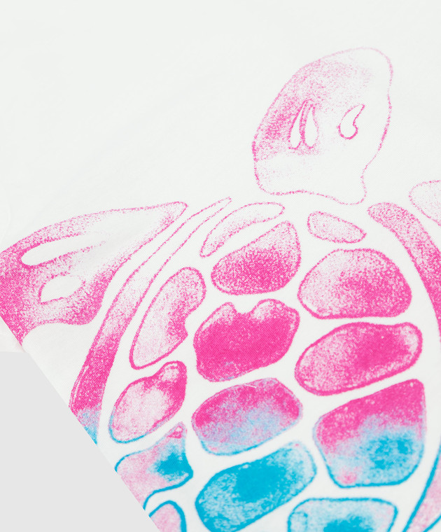 Vilebrequin Дитяча футболка з принтом 'Tortues Aquarelle' THYH0P38 зображення 3