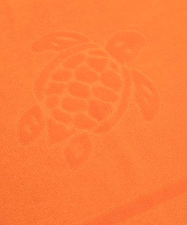 Vilebrequin Оранжевое махровое полотенце SANC1200 изображение 2