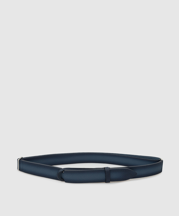 Orciani Blue leather belt NB0076DODAVI