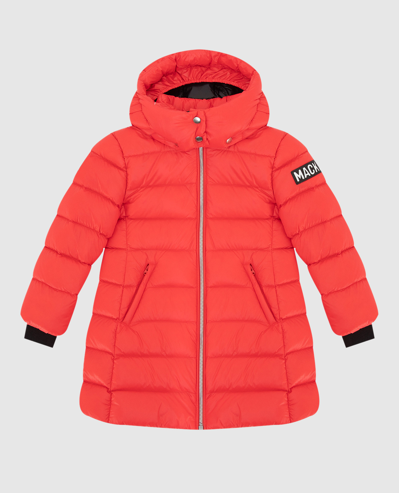 Laney Kids Red Patch Down Jacket