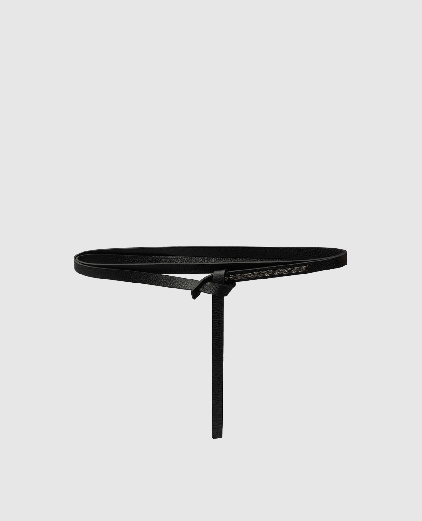 

Черный кожаный пояс Fabiana Filippi, Ремни