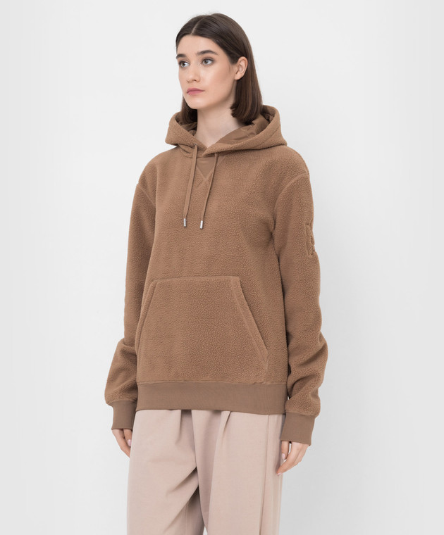 Mackage Светло-коричневое худи Krys с эмблемой KRYSTD изображение 3