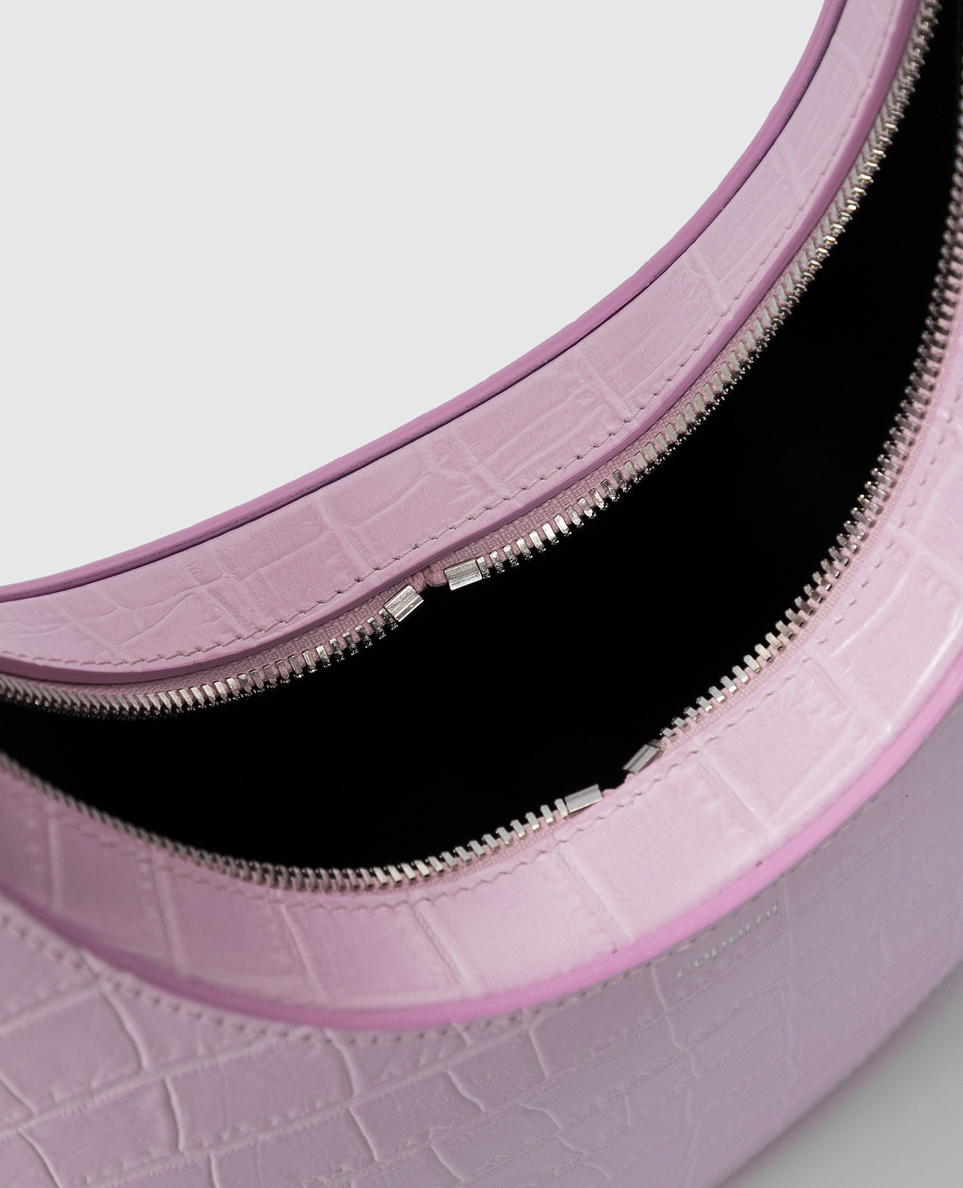 Coperni Розовая сумка Swipe из кожи крокодила COPF21BA01400 изображение 4