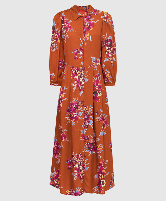 Max & Co Платье-рубашка Tritare в цветочный принт TRITARE