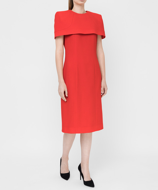 Givenchy Красное платье из шерсти BW20U010EG изображение 2