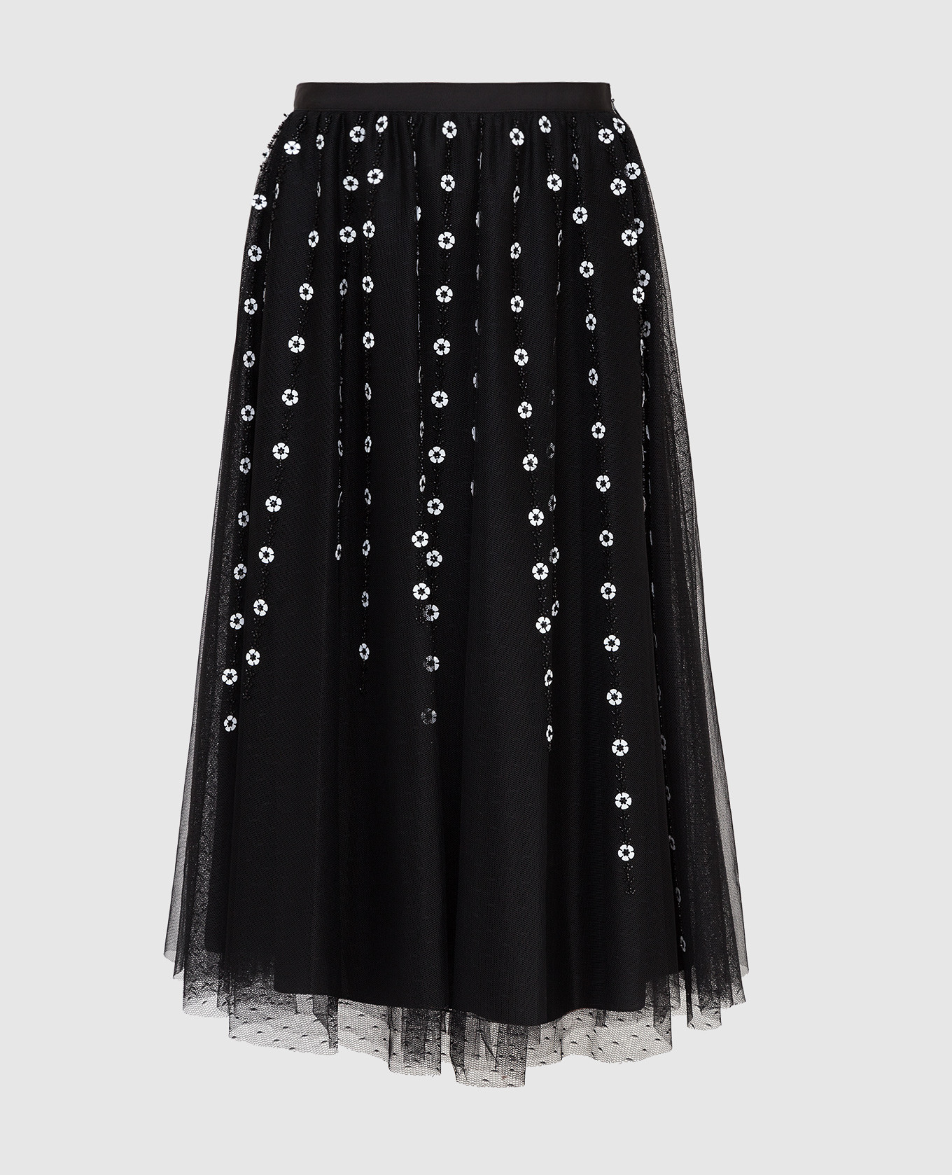 

Черная юбка Red Valentino, Черный, Юбки Миди