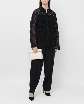 Valentino Ажурная блуза VB0CE2A03QG