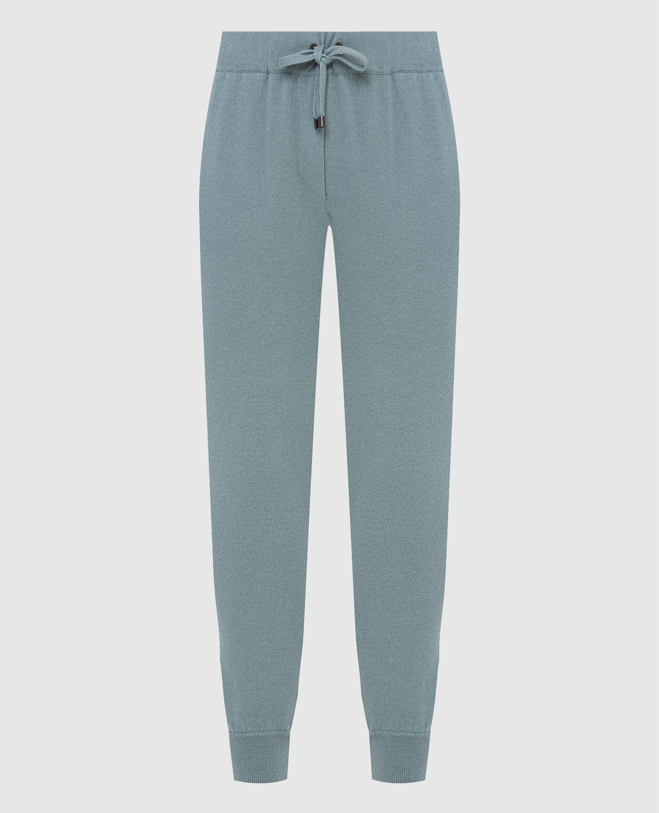 Light blue cashmere sweatpants