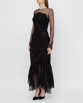 Ermanno Scervino Черное платье D352Q772FUZ