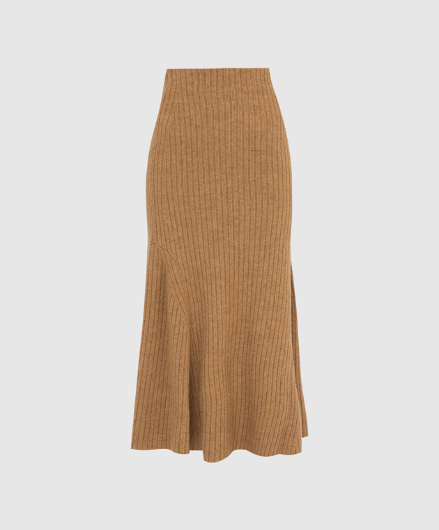 Nanushka Светло-коричневая юбка-годе Alyna NW21FWSK00174