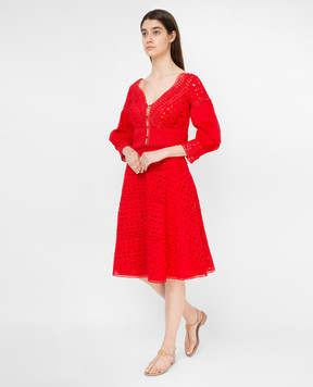 Ermanno Scervino Блуза с прошвой D384L301XSG