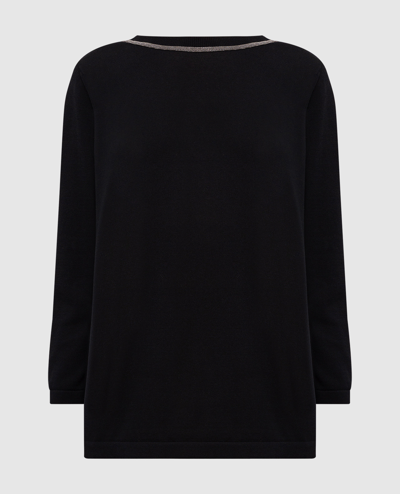 Черный джемпер Fabiana Filippi