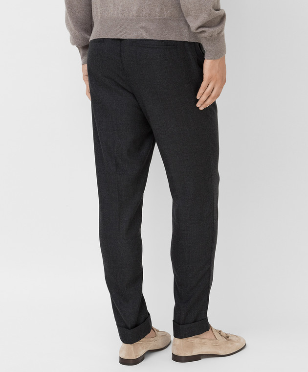 Marco Pescarolo Trousers in wool and cashmere CHIAIA4438 image 4