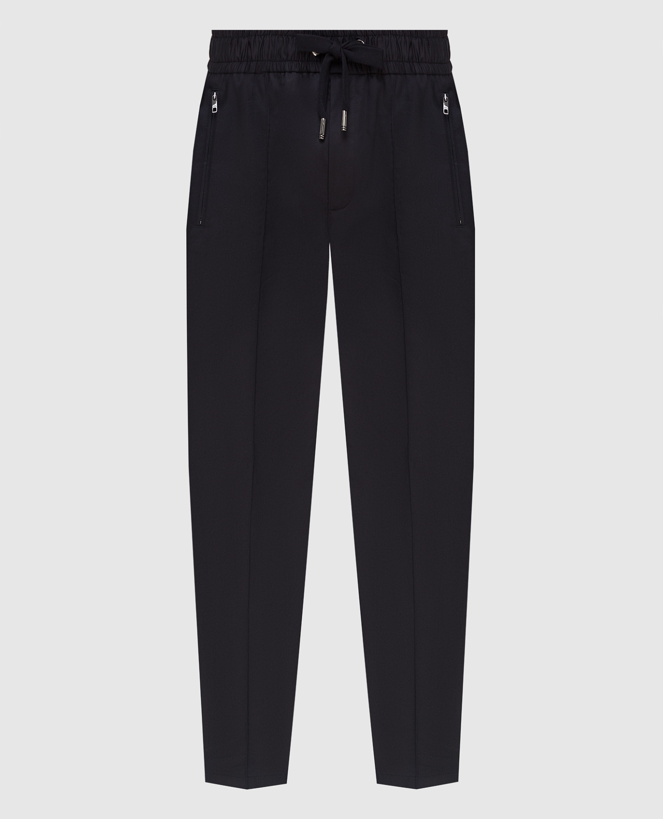 

Темно-синие брюки Dolce&Gabbana, Тёмно-синий, Повседневные брюки casual