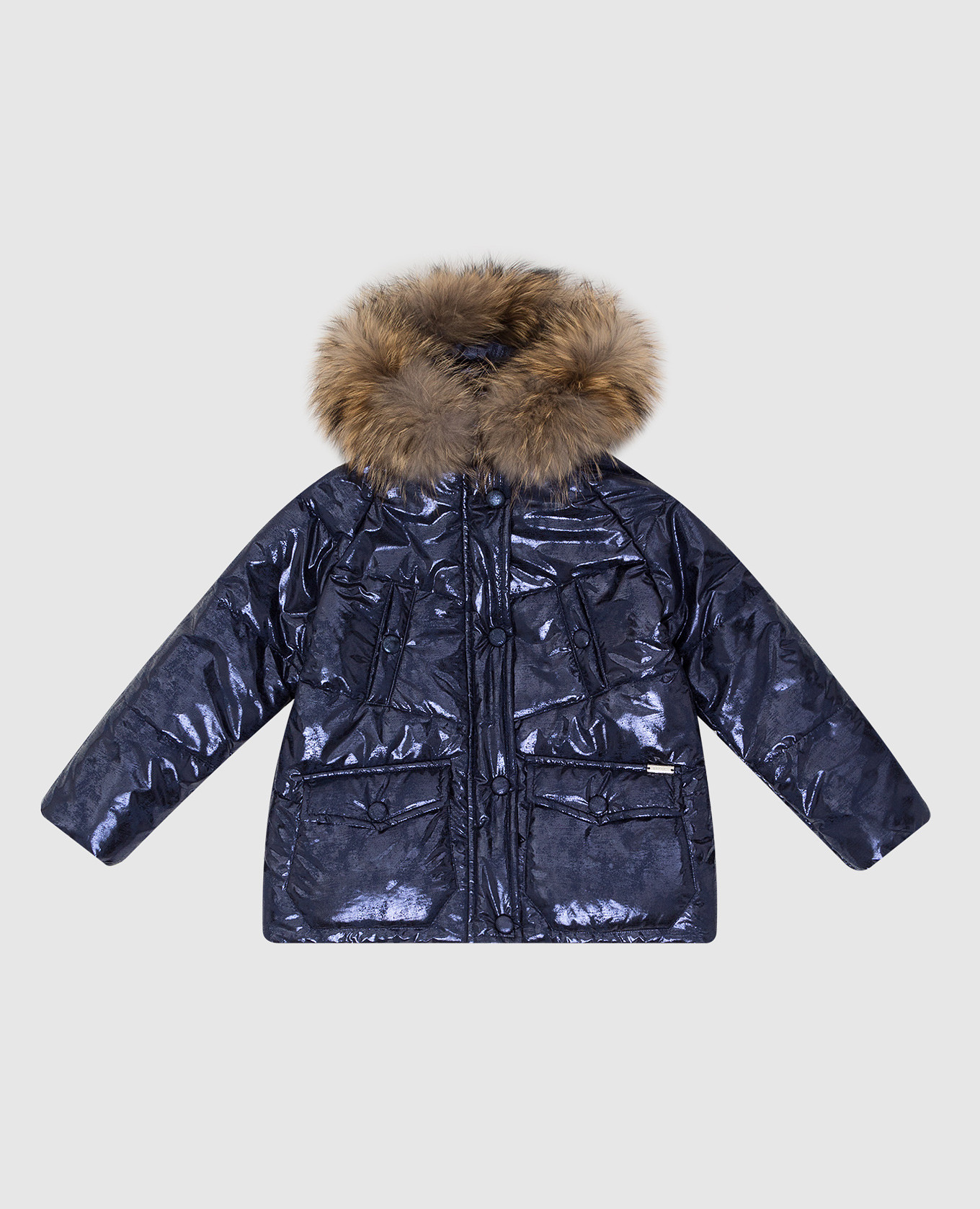 Marco del Forte - Children's blue jacket ZOESCUROMOW - buy with ...