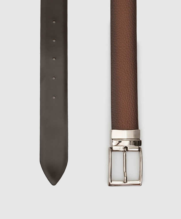 Orciani Reversible leather belt GLB008ETST image 4