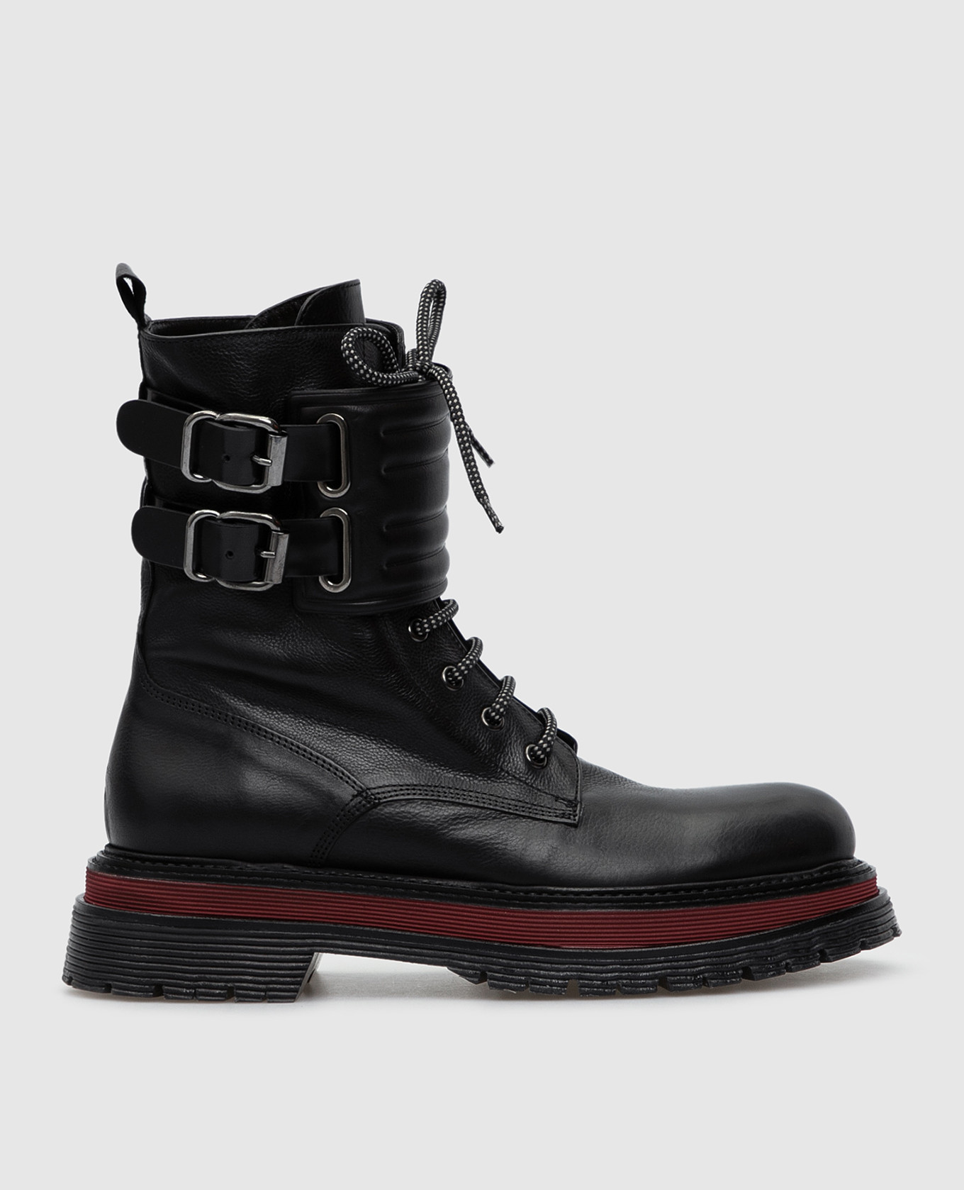 

Черные кожаные ботинки Laura Bellariva, Черный, Ботинки