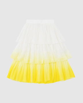 Ermanno Scervino Детская белая юбка GN151014