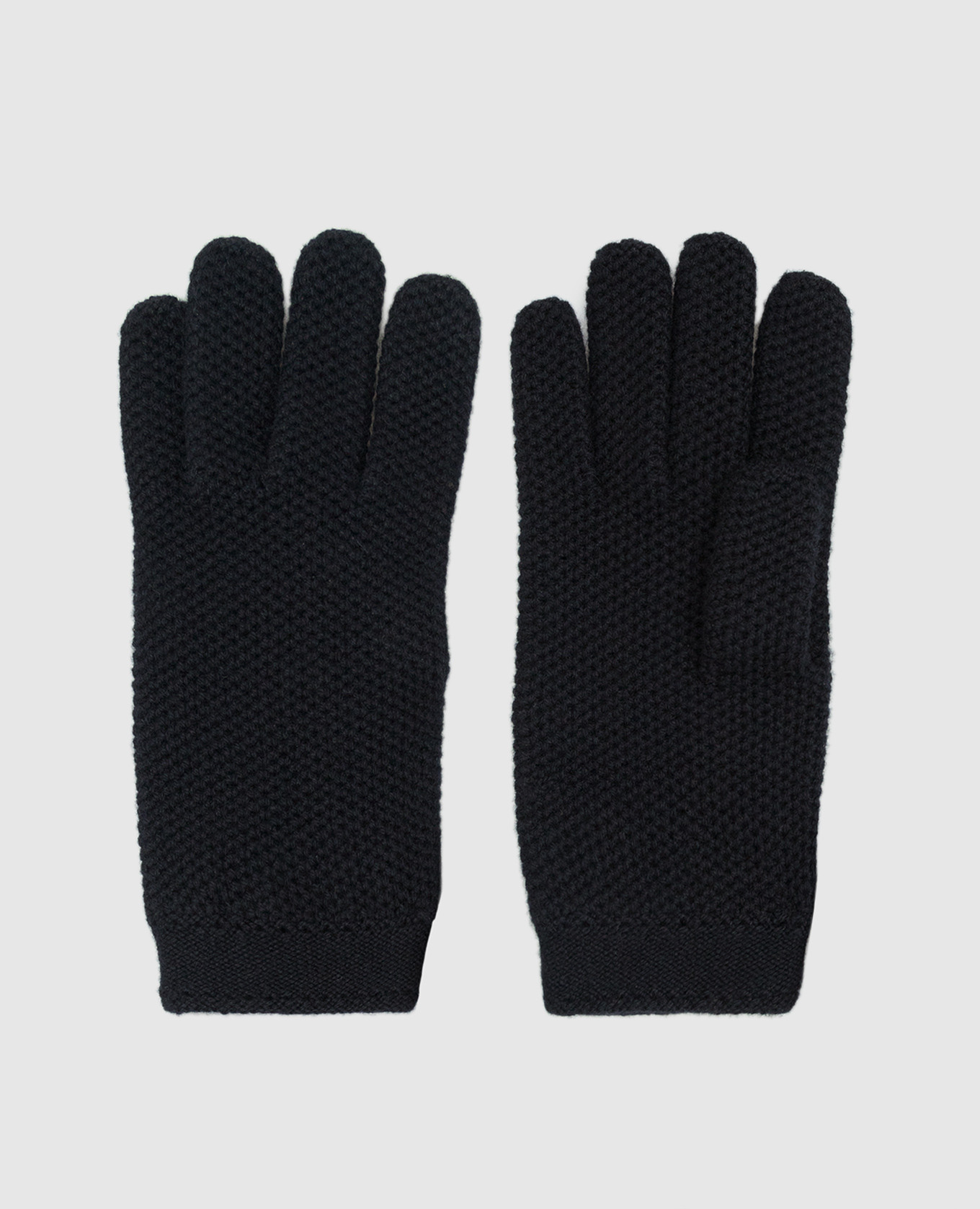 

Перчатки Crochet из кашемира, Синий, Перчатки