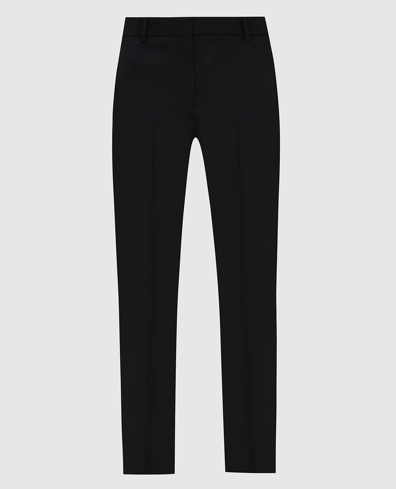 

Черные брюки из шерсти NINA RICCI, Черный, Повседневные брюки casual