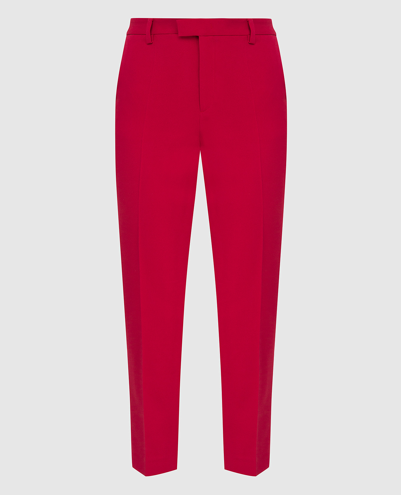 

Красные брюки, Красный, Укороченные брюки