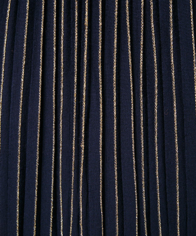 Gucci Синя спідниця-плісе 490353 зображення 3