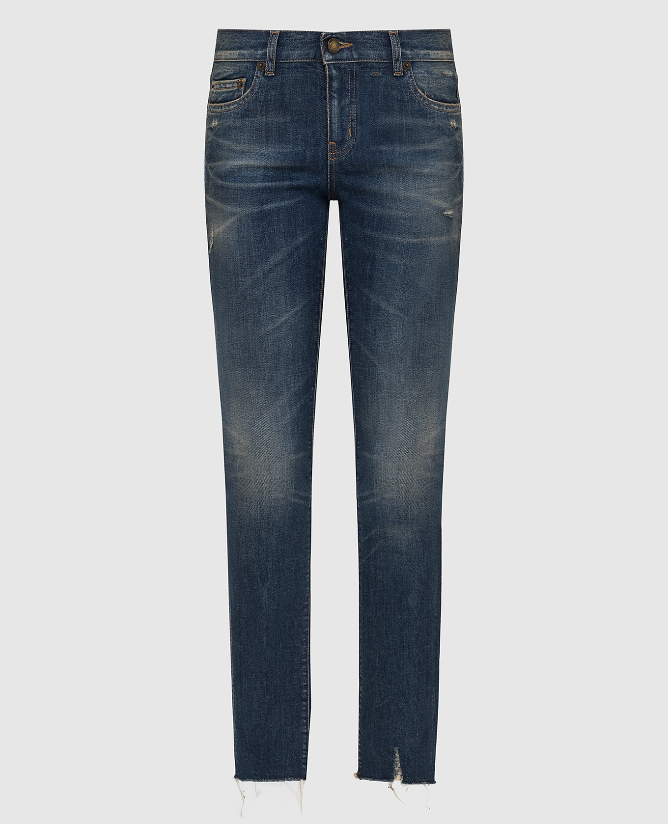 

Синие джинсы Saint Laurent, Синий, Джинсы