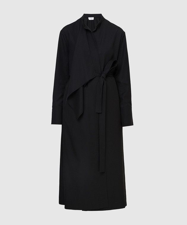 Deveaux Черное пальто W202100SM6