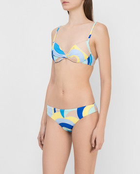 EMILIO PUCCI Желтый лиф от купальника 1EMX251E787