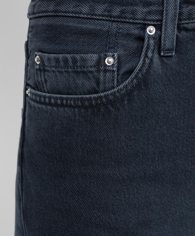 Toteme Темно-серые джинсы 211237740BLACK изображение 5