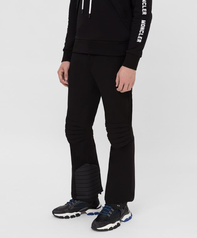 Moncler Grenoble Черные горнолыжные брюки 114153553063 изображение 3