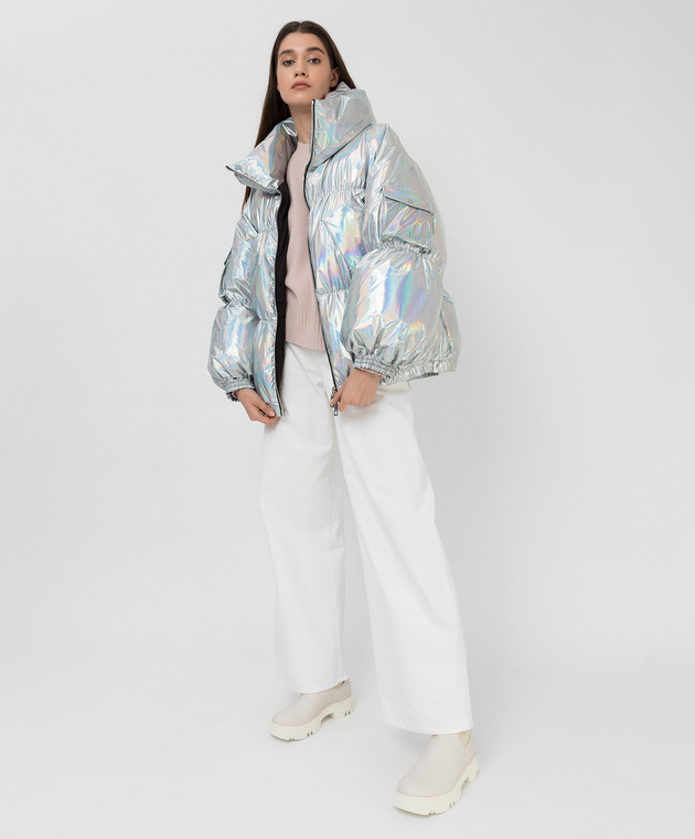 Dolce&Gabbana Пуховая куртка с голографическим эффектом F0AS2TGDABV изображение 2
